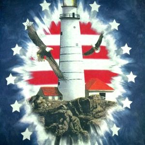 The Mountain Lighthouse Tee M